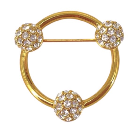 Swarovski Jewelry - Elegant Signed Swarovski Crystal Brooch, Pre-Loved - SPARKLES ABOUND! 🤩